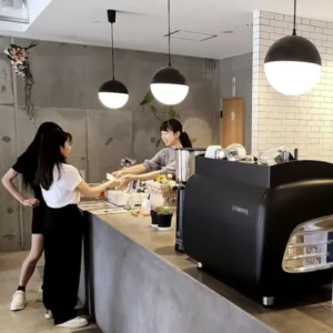 Who is a typical cafe laptop worker?